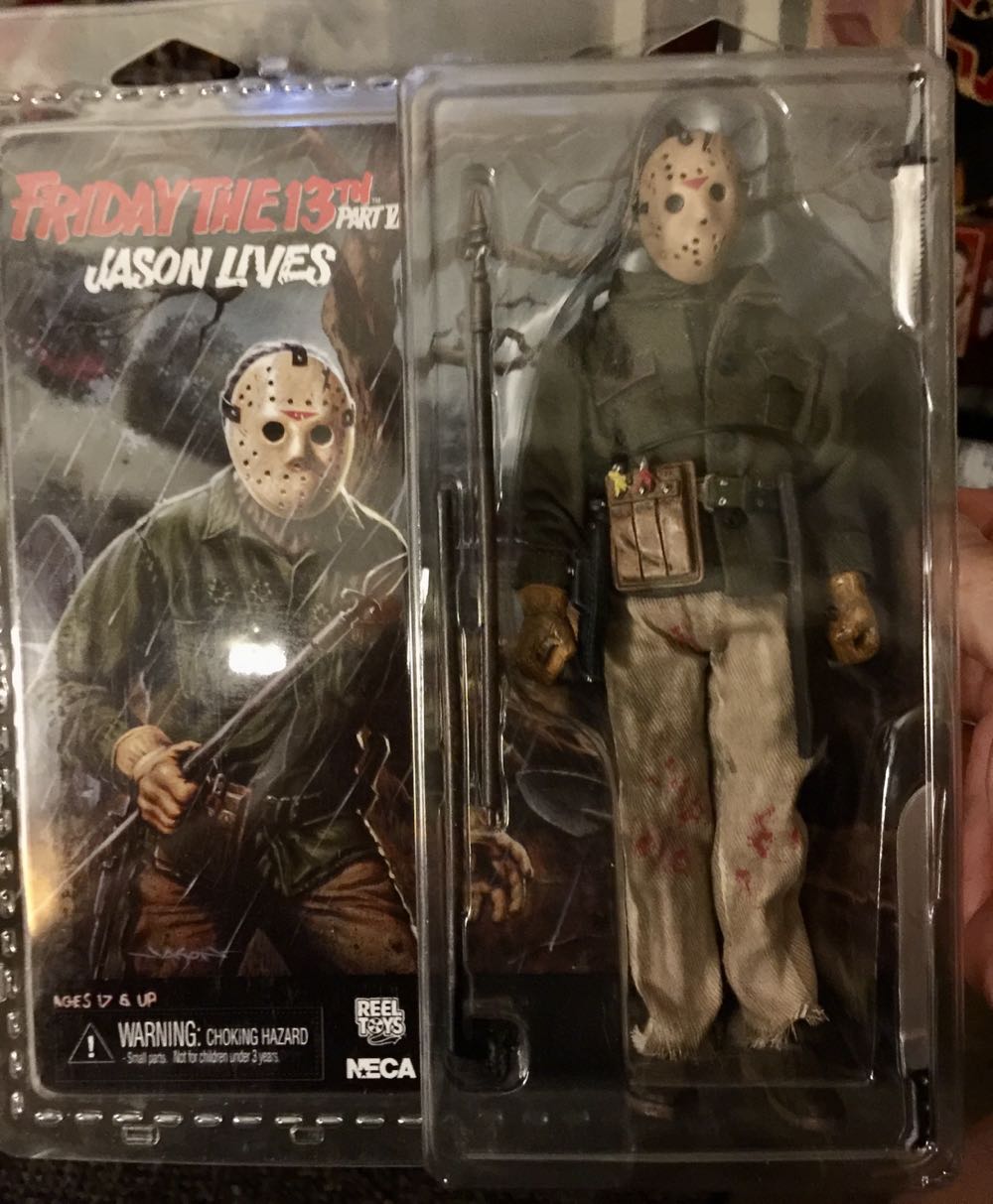 Jason Voorhees Retro Clothed (Friday The 13th Part VI Jason Lives) - Neca (Friday The 13th) action figure collectible [Barcode 634482149263] - Main Image 4