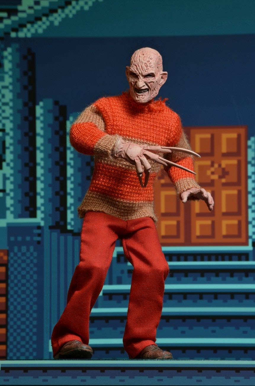 Neca Retro: Freddy Krueger Toys R Us Exclusive - Neca Reel Toys (A Nightmare On Elm Street) action figure collectible [Barcode 634482149300] - Main Image 3