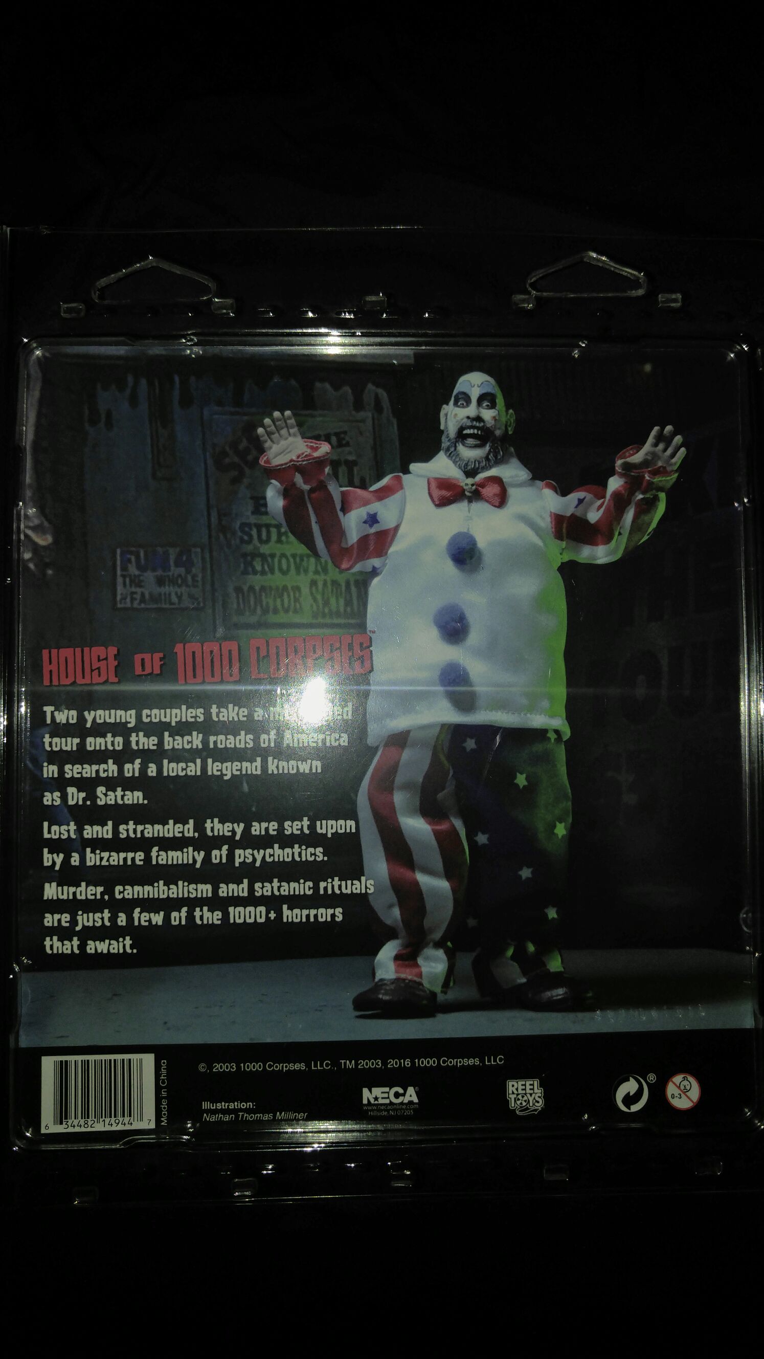 House of 1000 Corpses - Neca Real Toys (Neca) action figure collectible [Barcode 634482149447] - Main Image 2
