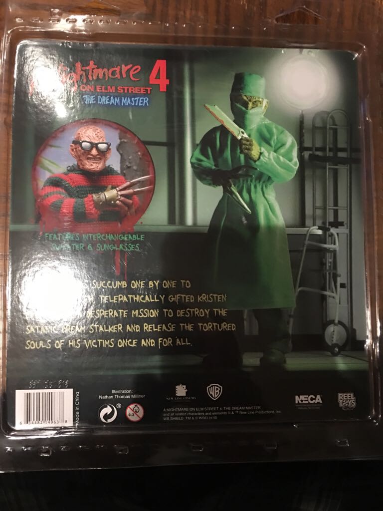 A Nightmare On Elm Street 4: The Dream Master - Neca/Reel Toys (A Nightmare On Elm Street) action figure collectible [Barcode 634482149638] - Main Image 2