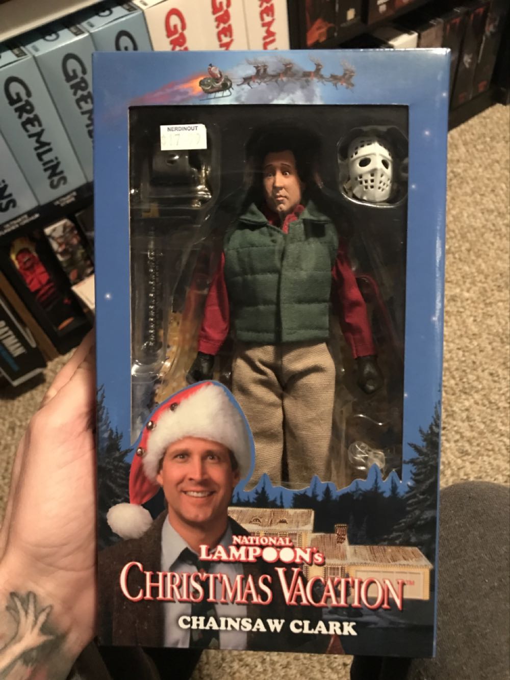 Chainsaw Clark - Neca/Reel Toys (Christmas Vacation) action figure collectible [Barcode 634482149676] - Main Image 3