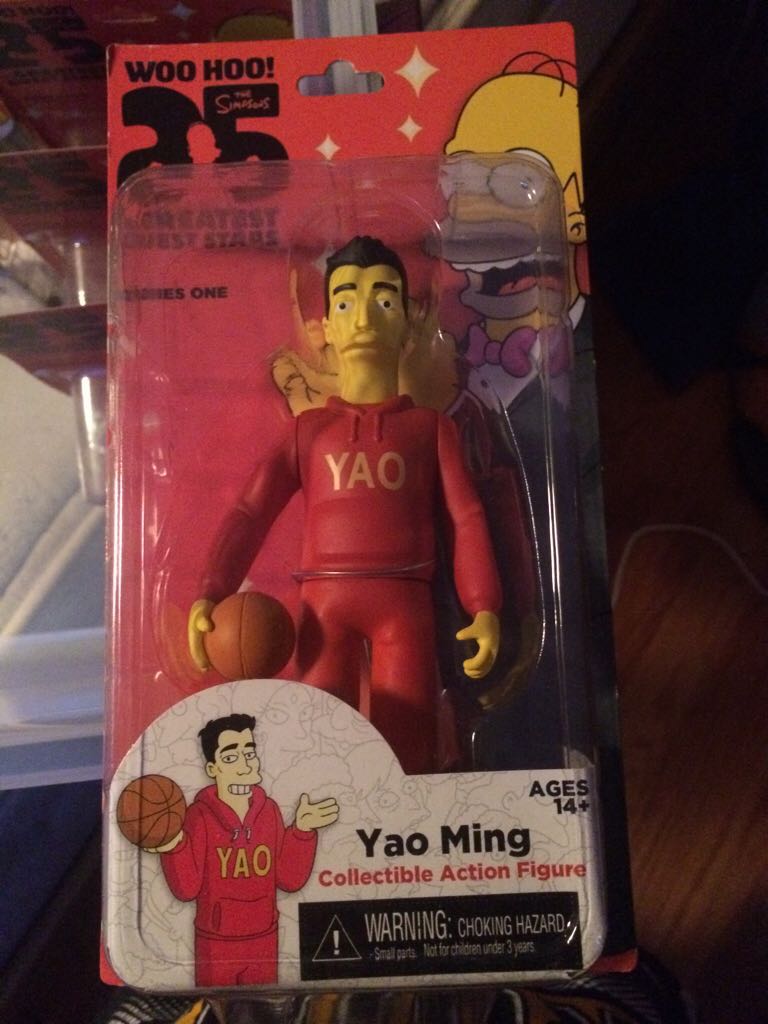 Yao Ming - Neca (Simpsons 25 Th Guest Stars) action figure collectible [Barcode 634482160046] - Main Image 1