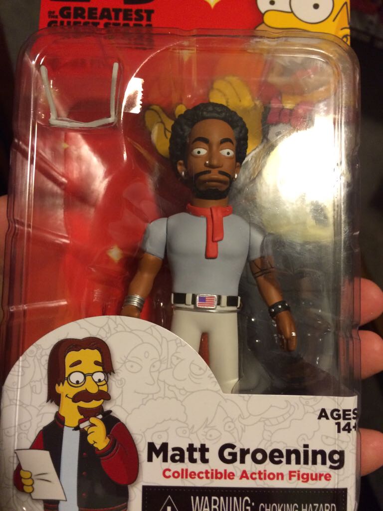 Matt Groening  - Neca (Simpsons 25 Th Guest Stars) action figure collectible [Barcode 634482160794] - Main Image 1