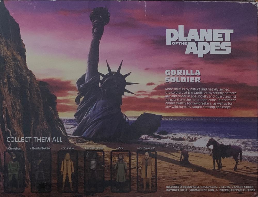 POTA: Neca Gorilla Soldier Infantry 2-Pack - Neca (Planet Of The Apes) action figure collectible [Barcode 634482300756] - Main Image 3