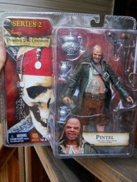 Pintel - Neca (Pirates Of The Caribbean The Curse Of The Black Pearl) action figure collectible [Barcode 634482301470] - Main Image 3