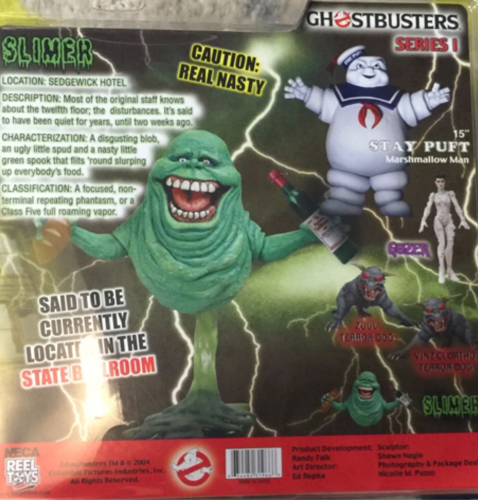 Ghostbusters- Slimer - Neca (Ghostbusters) action figure collectible [Barcode 634482319666] - Main Image 2