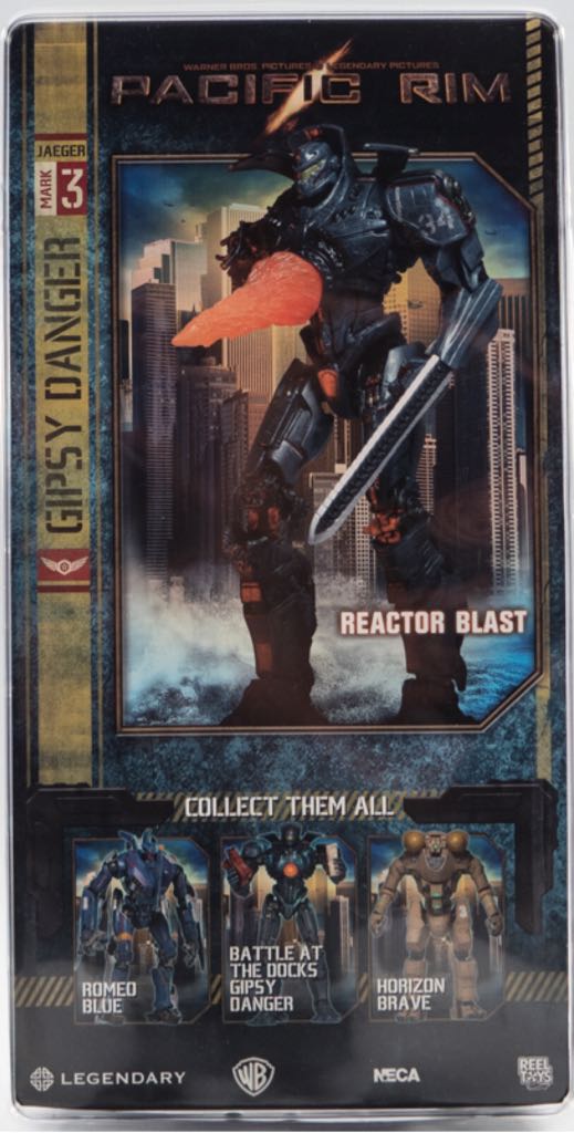 Pacific Rim: Gypsy Danger (Reactor Blast) Jaeger - Neca (Pacific Rim) action figure collectible [Barcode 634482319895] - Main Image 2