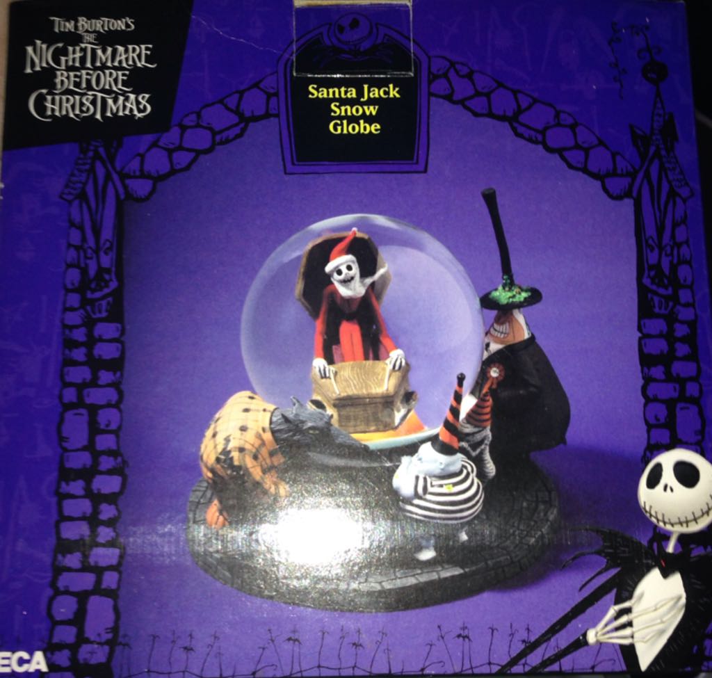 Nightmare Before Christmas - Santa Jack Snow Globe - Neca action figure collectible [Barcode 634482320136] - Main Image 1