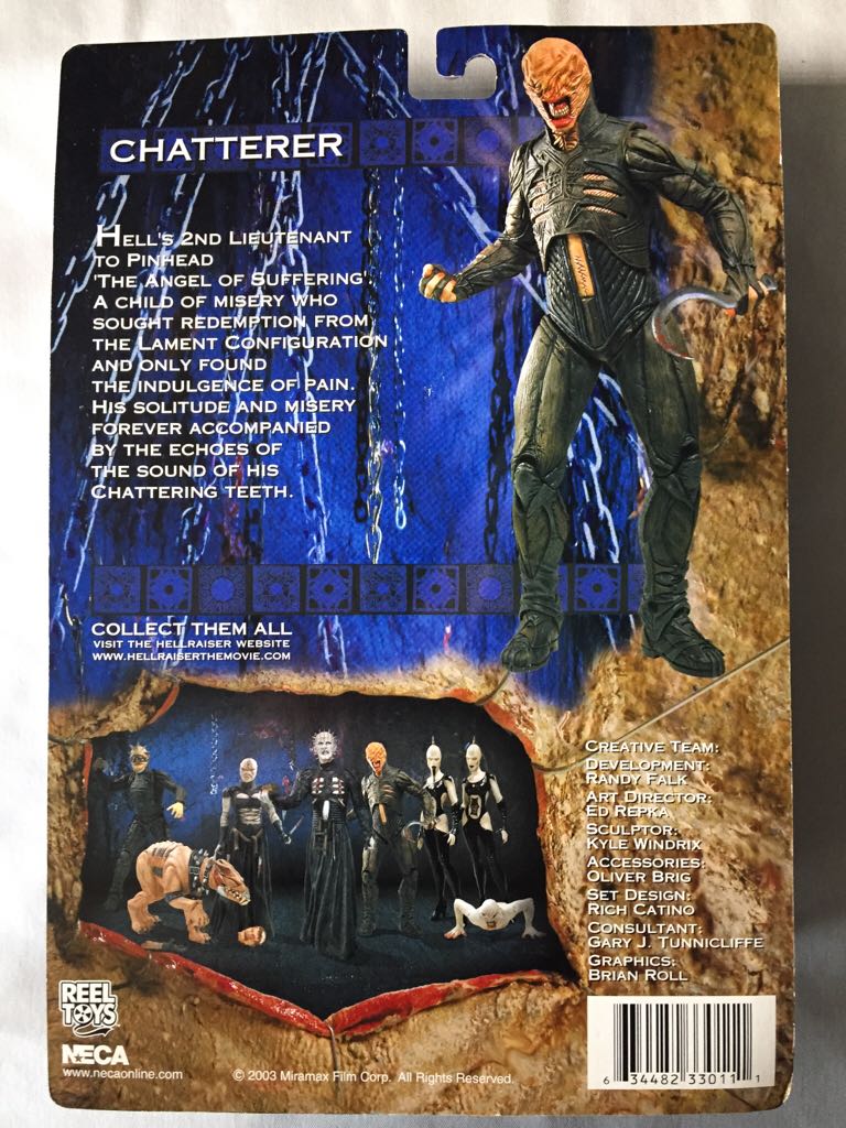 Hellraiser: Series 1 - Chatterer - Neca (Hellraiser) action figure collectible [Barcode 634482330111] - Main Image 2