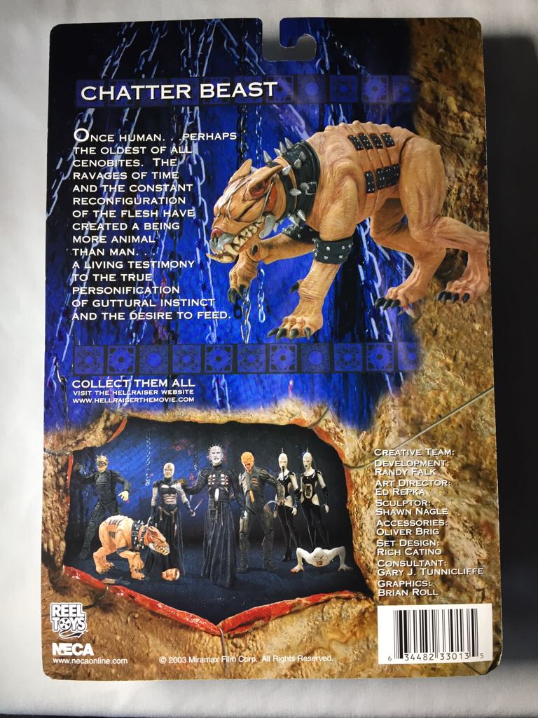 Hellraiser: Series 1 - Chatter Beast - Neca (Hellraiser) action figure collectible [Barcode 634482330135] - Main Image 2