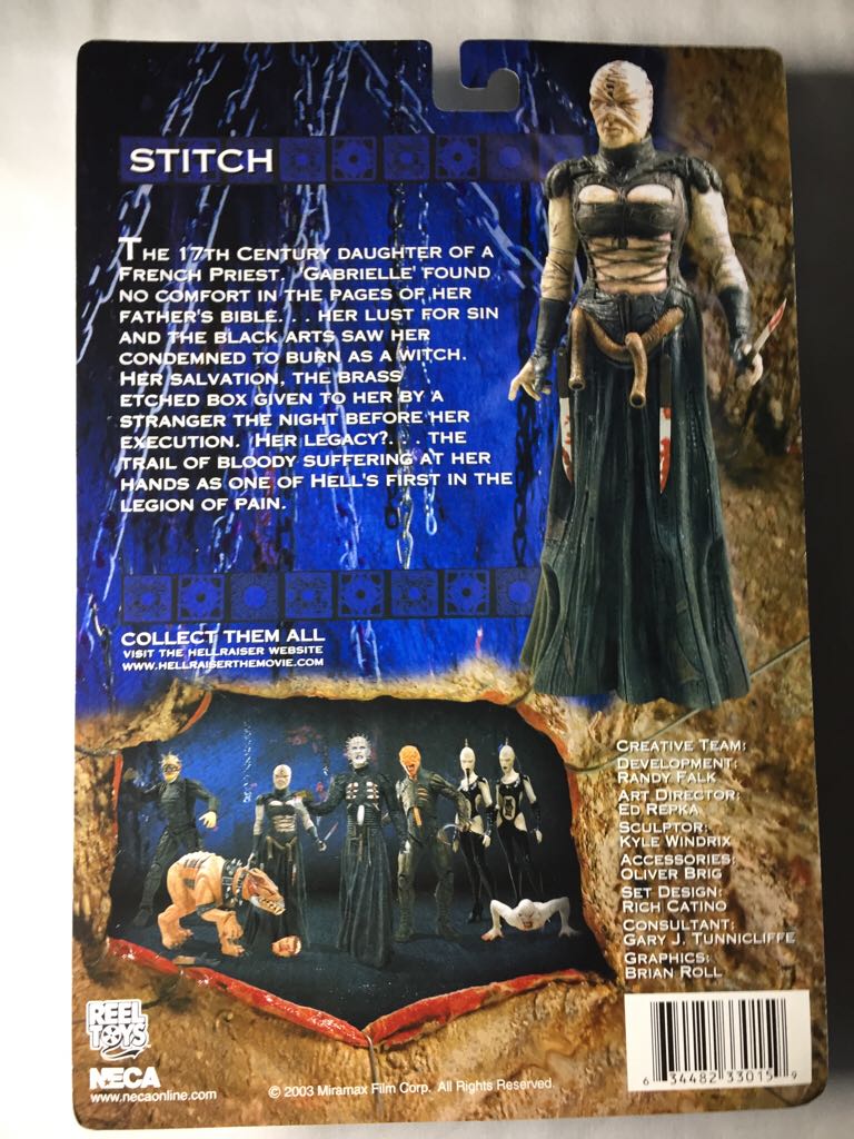 Hellraiser: Series 1 - Stitch - Neca (Hellraiser) action figure collectible [Barcode 634482330159] - Main Image 2