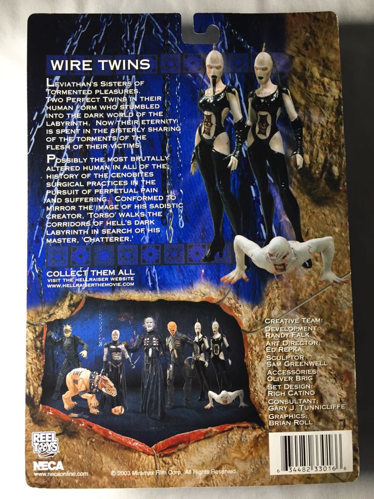 Hellraiser: Series 1 - Wire Twins - Neca (Hellraiser) action figure collectible [Barcode 634482330166] - Main Image 2