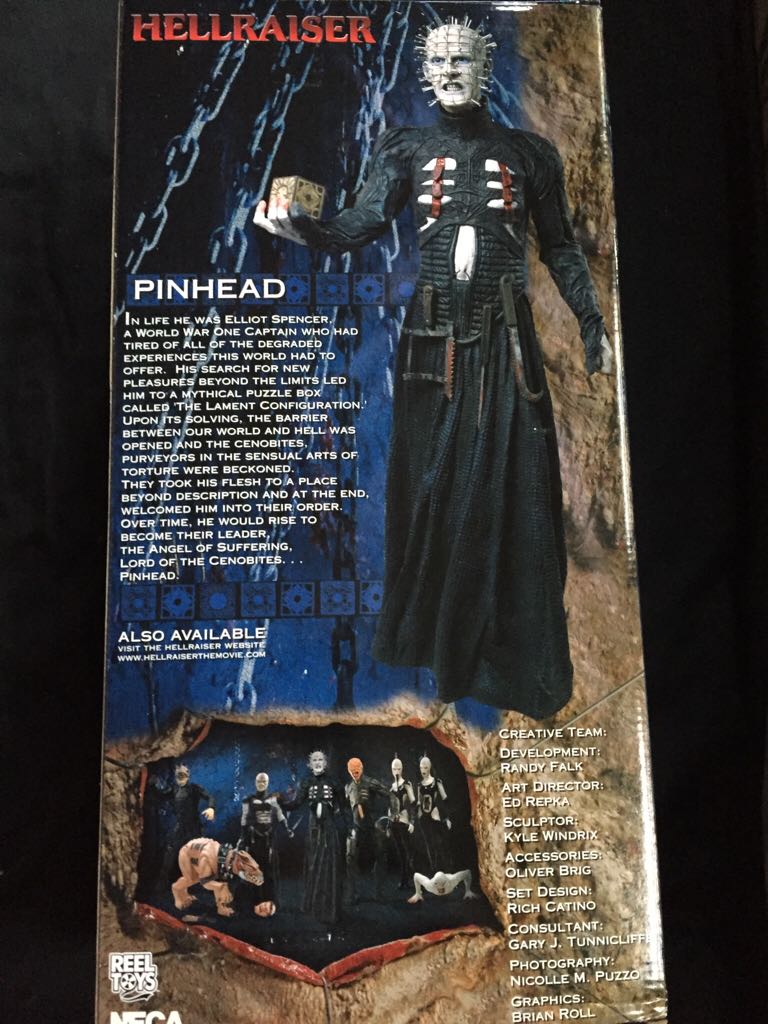 Neca Hell raiser Pinhead - Neca (Hellraiser) action figure collectible [Barcode 634482330173] - Main Image 2