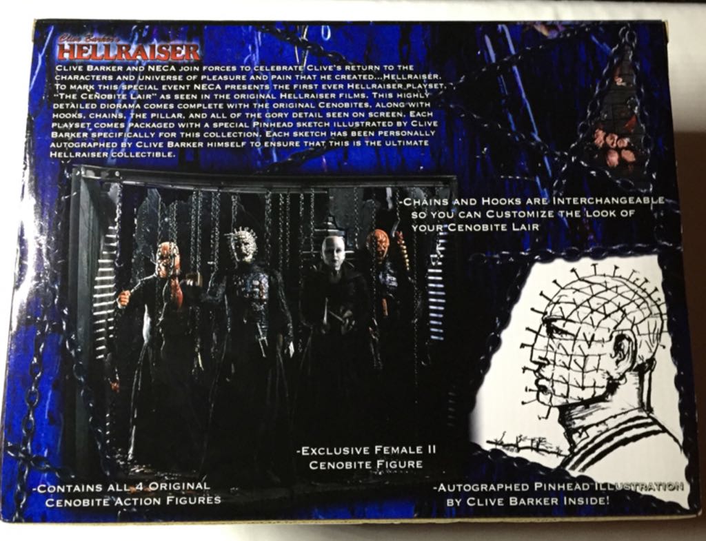 Hellraiser- Cenobite Lair Box Set - Neca (Hellraiser) action figure collectible [Barcode 634482330371] - Main Image 2