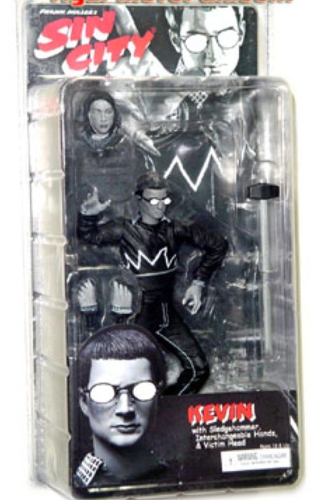 Kevin (Black And White)  - Neca Toys (Sin City) action figure collectible [Barcode 634482332627] - Main Image 2