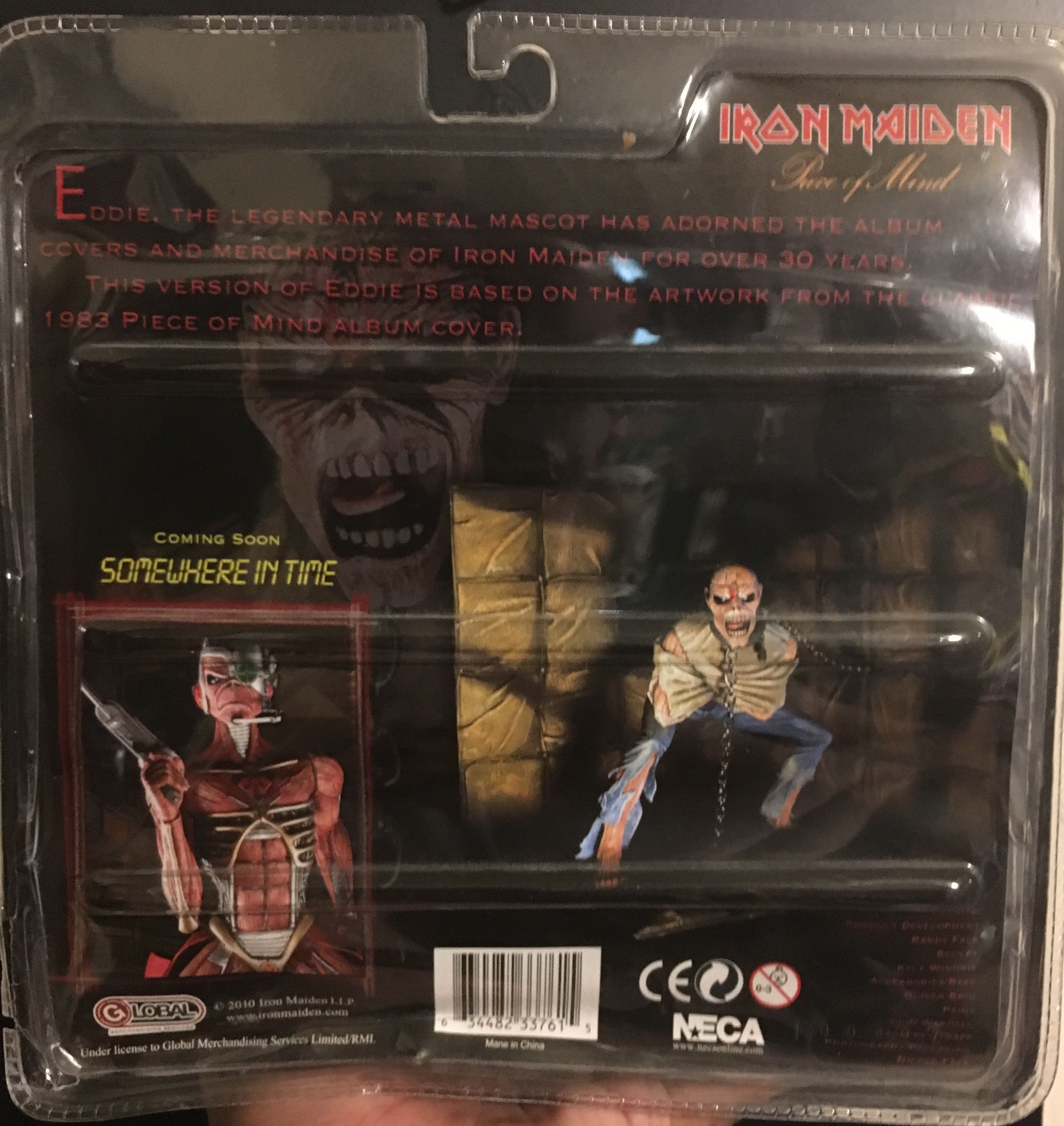 Iron Maiden Peace Of Mind Figure - Neca action figure collectible [Barcode 634482337615] - Main Image 3