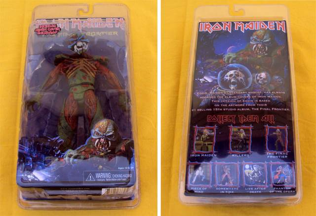 Iron Maiden: Final Frontier Eddie 7” Action Figure - Neca (Iron Maiden) action figure collectible [Barcode 634482337950] - Main Image 2