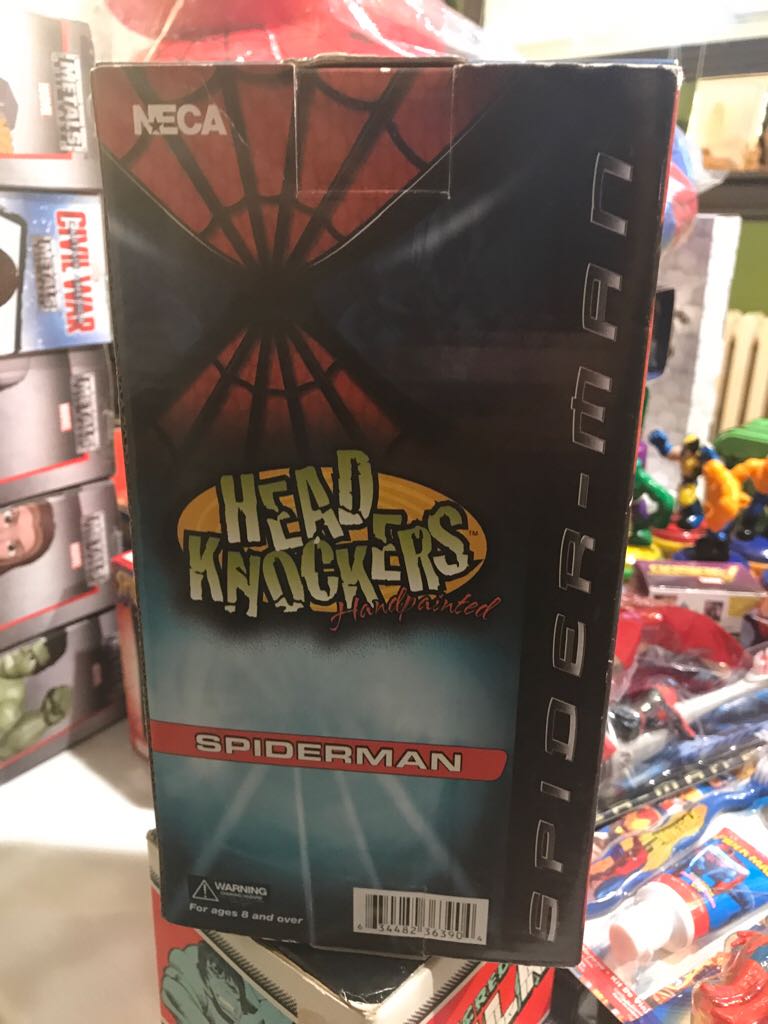 Neca Head Knockers Spiderman - Neca action figure collectible [Barcode 634482363904] - Main Image 2