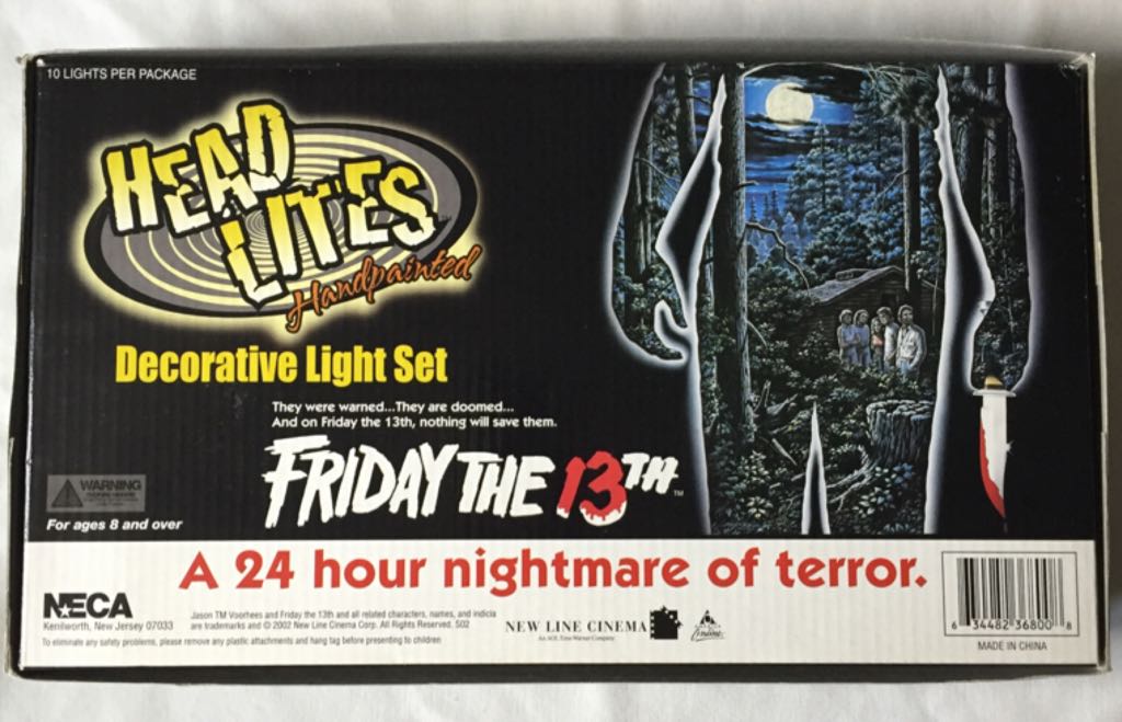 Head Lites - Jason - Neca (Friday The 13th) action figure collectible [Barcode 634482368008] - Main Image 2