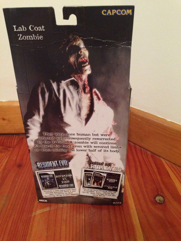 Lab Coat Zombie  - Neca (Resident Evil Archives) action figure collectible [Barcode 634482392508] - Main Image 2