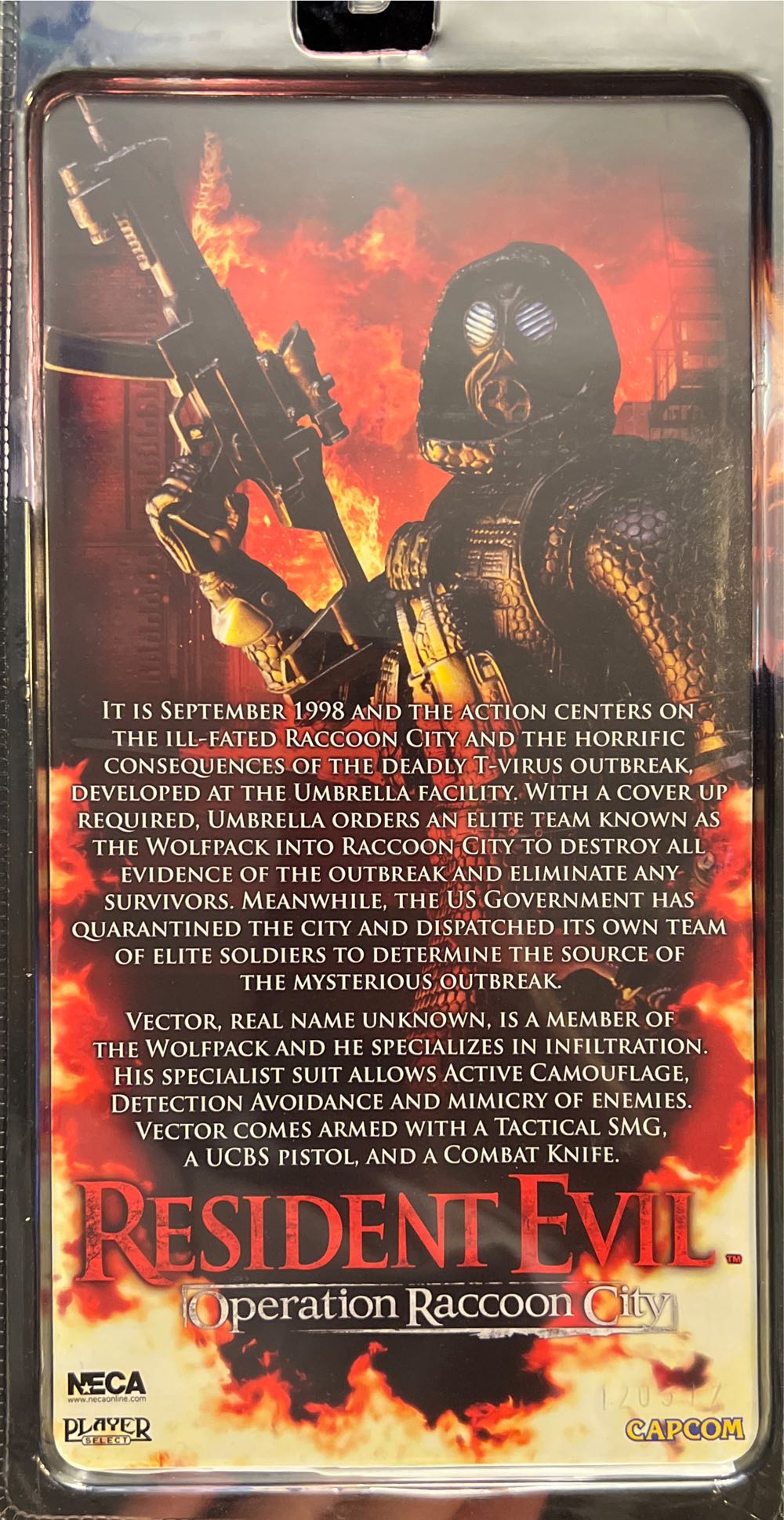 NECA RESIDENT EVIL VECTOR ACTION FIGURE - - Neca (Resident Evil) action figure collectible [Barcode 634482392584] - Main Image 3