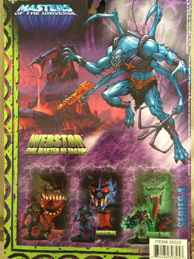 MOTU- Webstor 200X - Neca (Masters Of The Universe Modern) action figure collectible [Barcode 634482393253] - Main Image 2