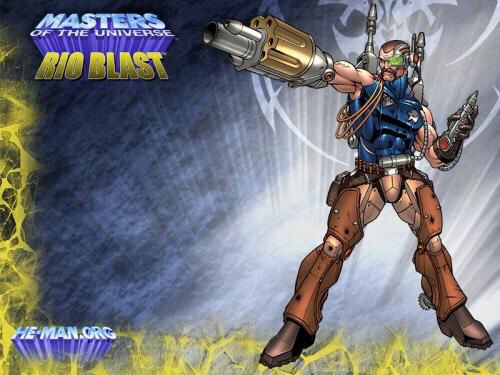 MOTU Mini Statues: Rio-Blast - Neca (MOTU Mini-Statues) action figure collectible [Barcode 634482394298] - Main Image 2