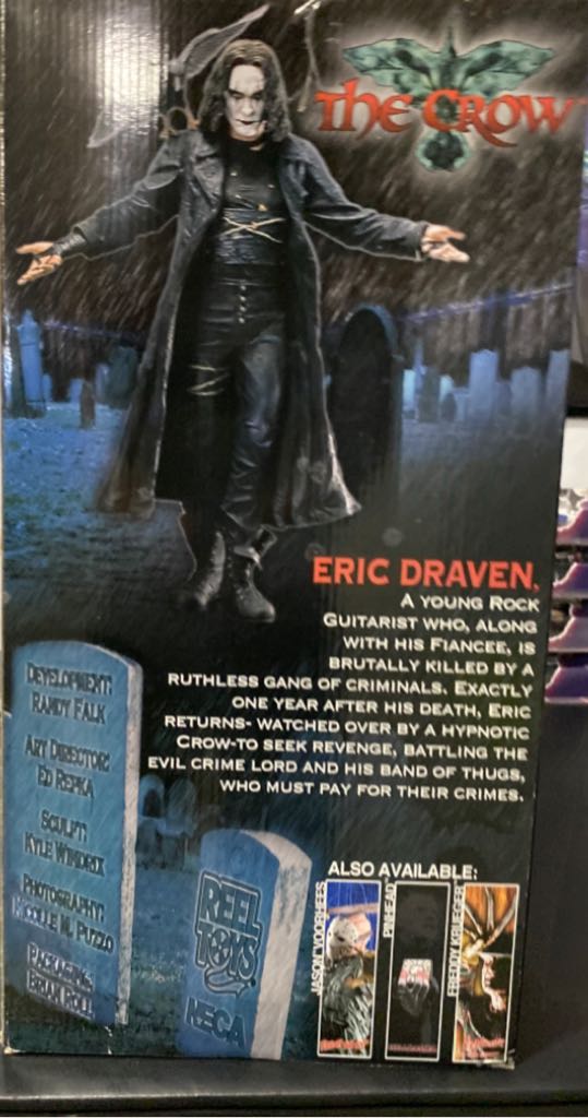 The Crow 18” - Neca (The Crow) action figure collectible [Barcode 634482396506] - Main Image 2