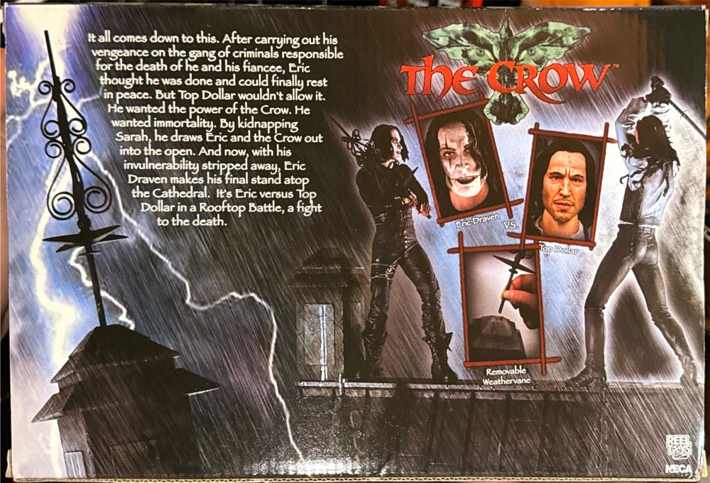 The Crow - Rooftop Battle - Neca (The Crow) action figure collectible [Barcode 634482396834] - Main Image 3