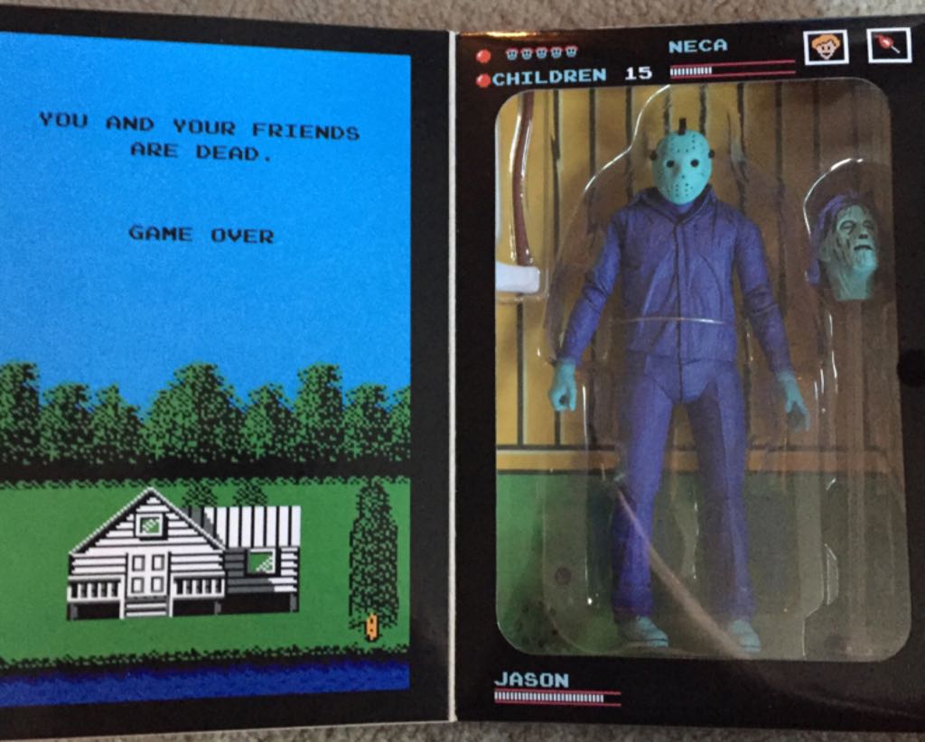 8 Bit : Friday The 13th - Neca (Neca Ultimates) action figure collectible [Barcode 634482397152] - Main Image 2