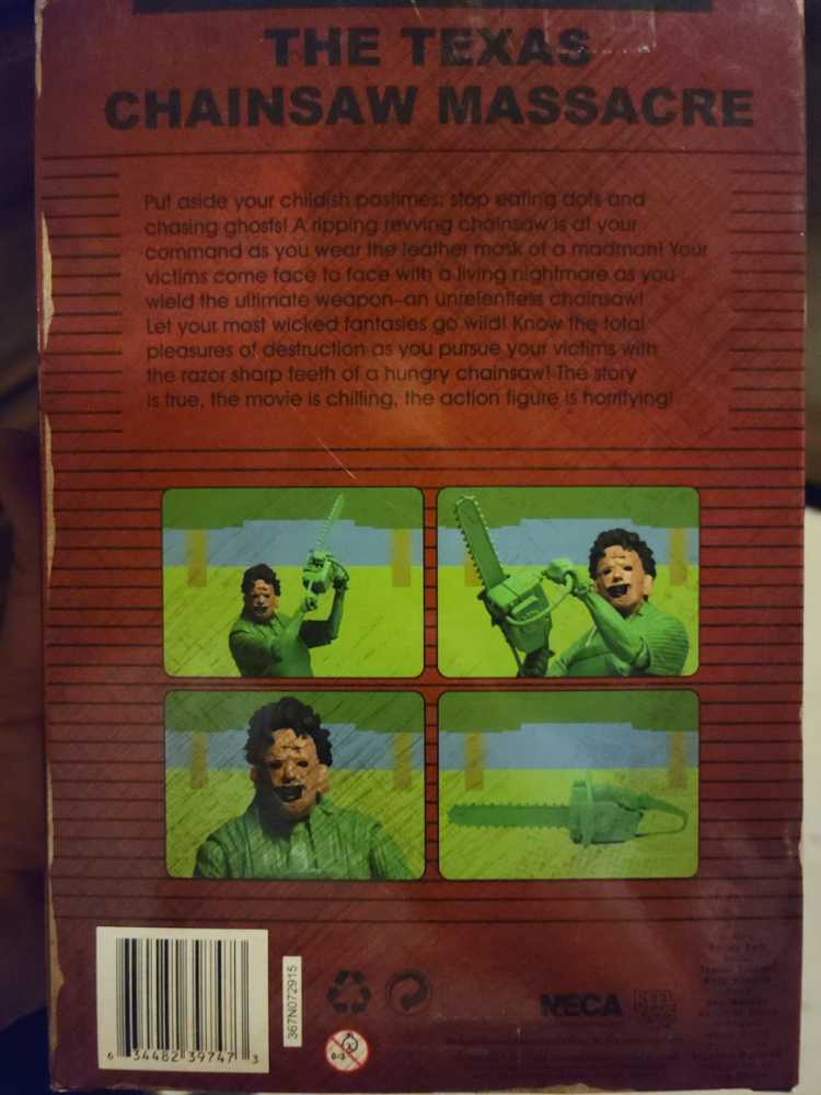 8-BIT The Texas Chainsaw Massacre - Neca (Neca Ultimates) action figure collectible [Barcode 634482397473] - Main Image 3