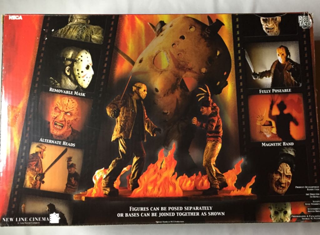 Freddy Vs Jason - Neca (Freddy Vs Jason Deluxe Box Set) action figure collectible [Barcode 634482397503] - Main Image 2