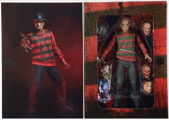 Freddy Krueger <Part 1>  - Neca (A Nightmare On Elm Street) action figure collectible [Barcode 634482397596] - Main Image 3