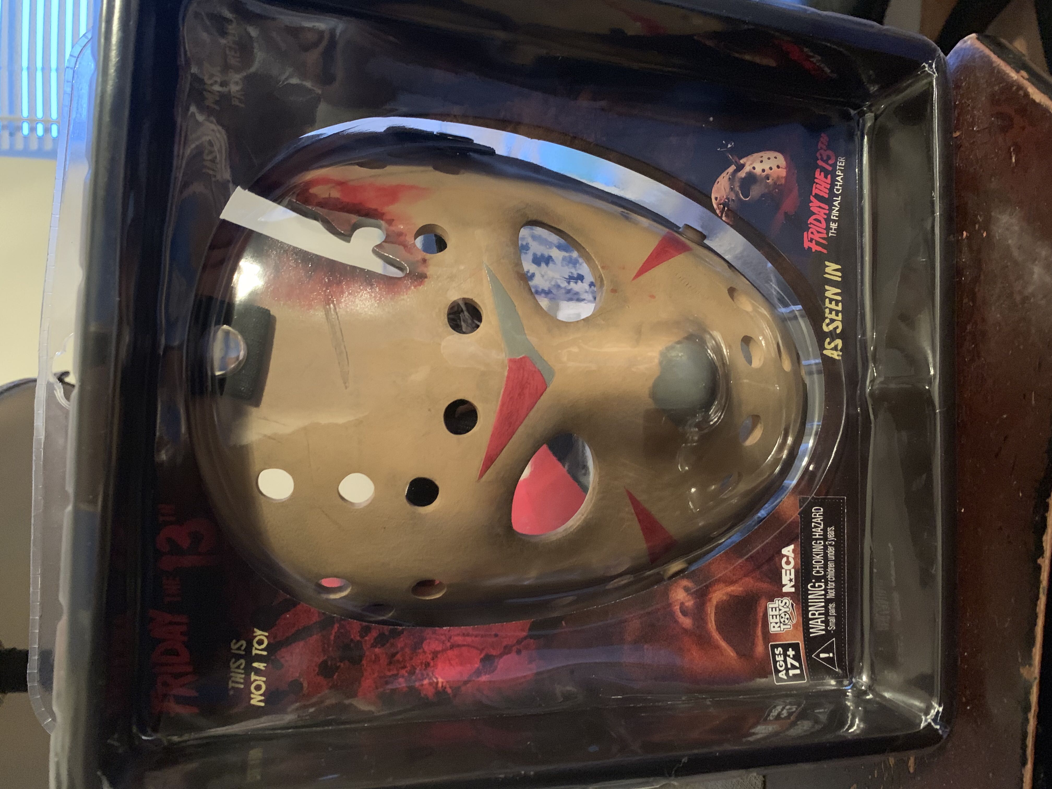 NECA Friday The 13th “The Final Chapter” Mask - Neca (Friday the 13th Part IV: The Final Chapter) action figure collectible [Barcode 634482397787] - Main Image 2