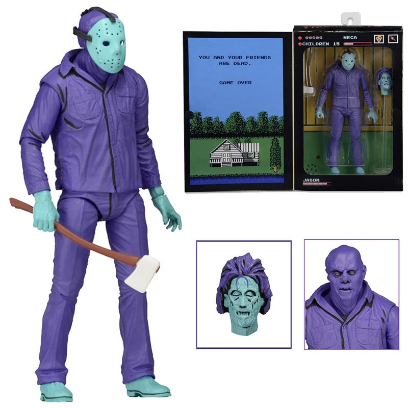 NECA Ultimate Jason Voorhees - 8-Bit (Friday The 13th) - Neca (Horror) action figure collectible [Barcode 634482397893] - Main Image 3