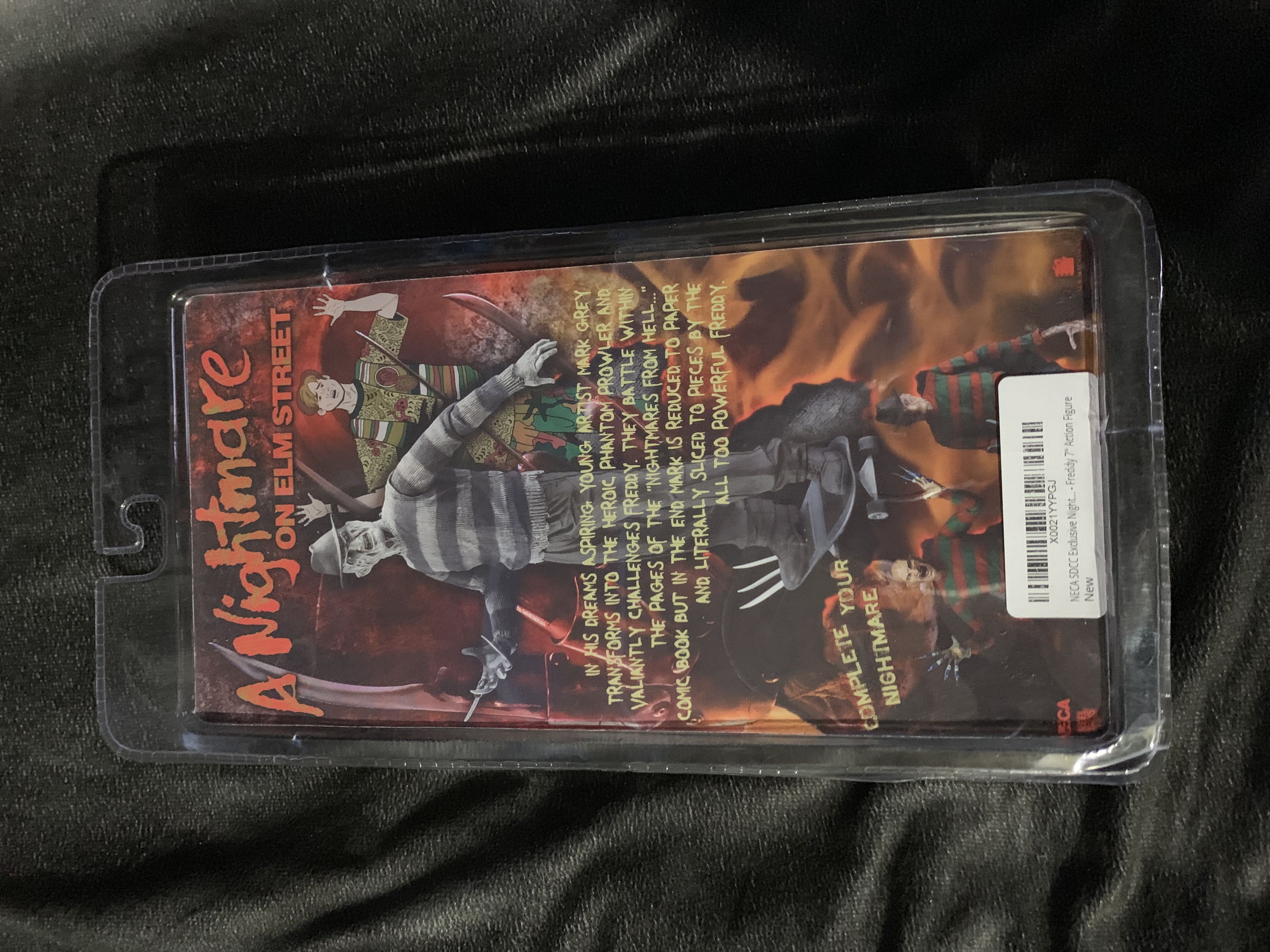 Freddy Krueger (SDCC 2012) - Neca (A Nightmare On Elm Street) action figure collectible [Barcode 634482398142] - Main Image 4