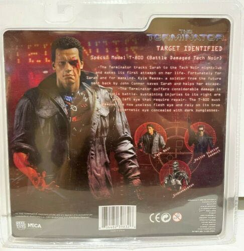 Terminator Battle Damage Tech Noir - Neca (Terminator) action figure collectible [Barcode 634482398326] - Main Image 2