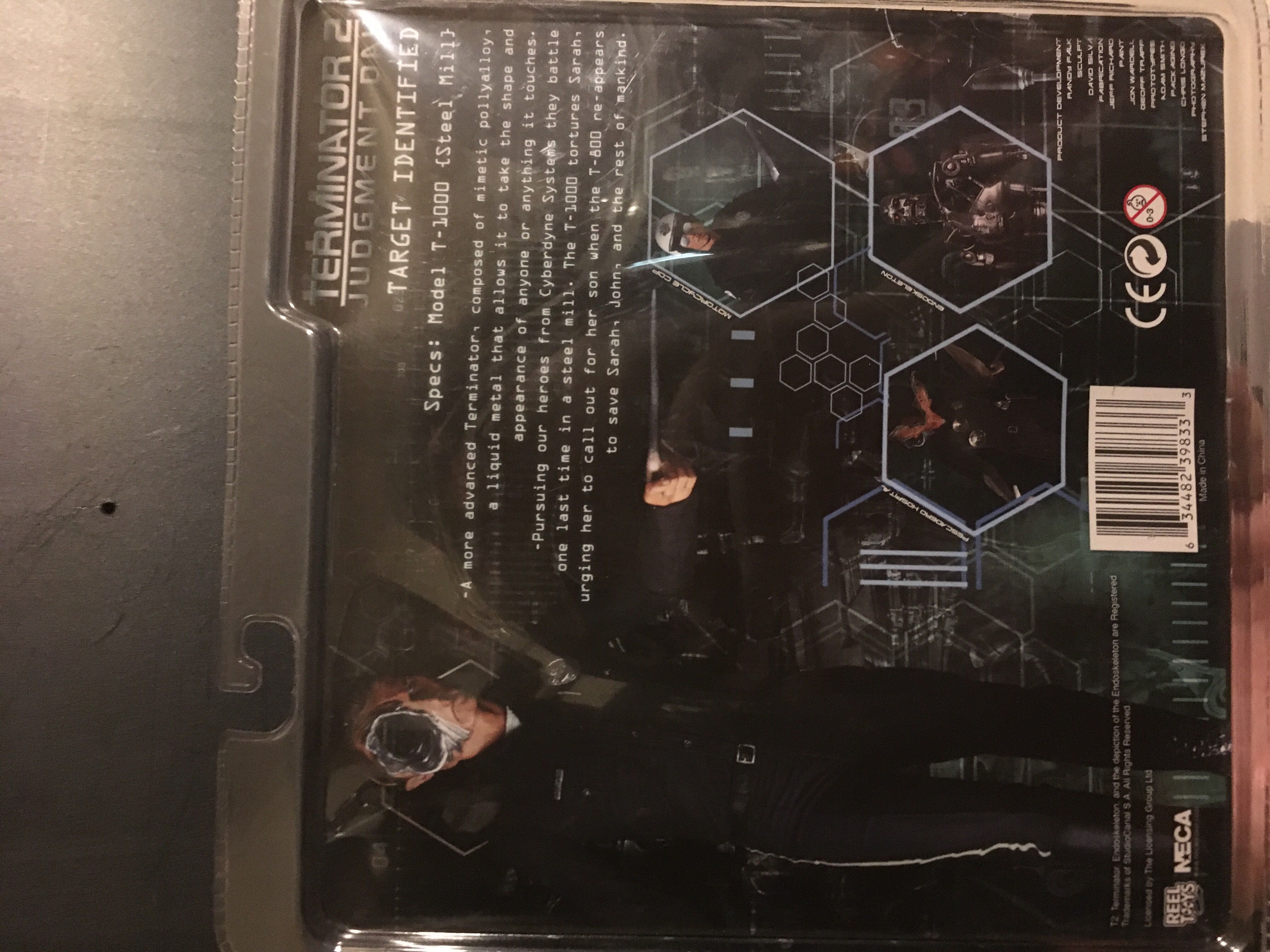 NECA Terminator 2: Judgment Day - T-1000 Steel Mill (Terminator 2: Judgement Day) - Neca (Terminator 2 - Judgment Day) action figure collectible [Barcode 634482398333] - Main Image 2