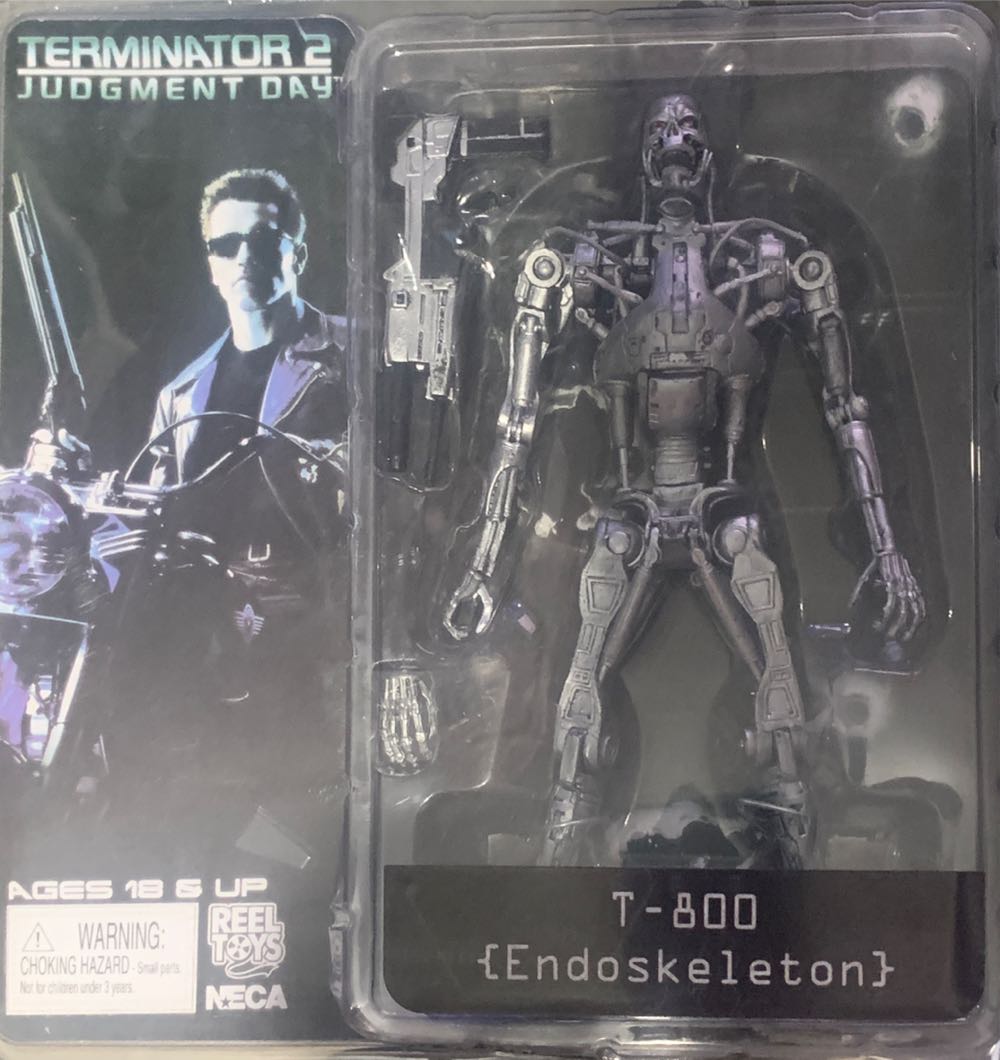 T800 - Endoskeleton - Neca (Terminator 2 - Judgment Day) action figure collectible [Barcode 634482398395] - Main Image 2