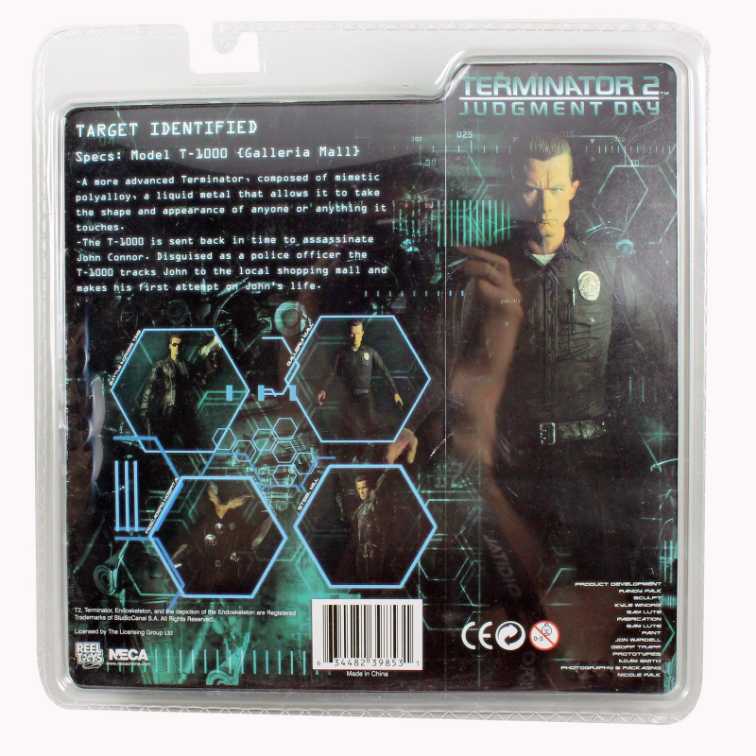Terminator T-1000 (Galleria Mall) - Neca (Terminator 2 Judgment Day) action figure collectible [Barcode 634482398531] - Main Image 3