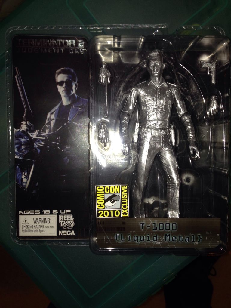 T-1000 Liquid Metal - Neca Toys (Terminator 2) action figure collectible [Barcode 634482398548] - Main Image 1