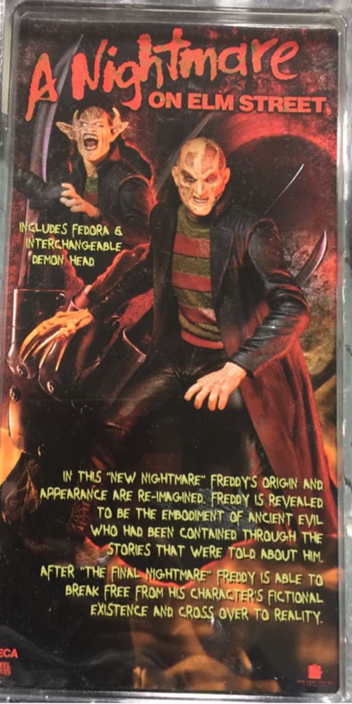 Nightmare On Elm New Nightmare Retro Neca Figure - Neca (Reel Toys) action figure collectible [Barcode 634482398913] - Main Image 2