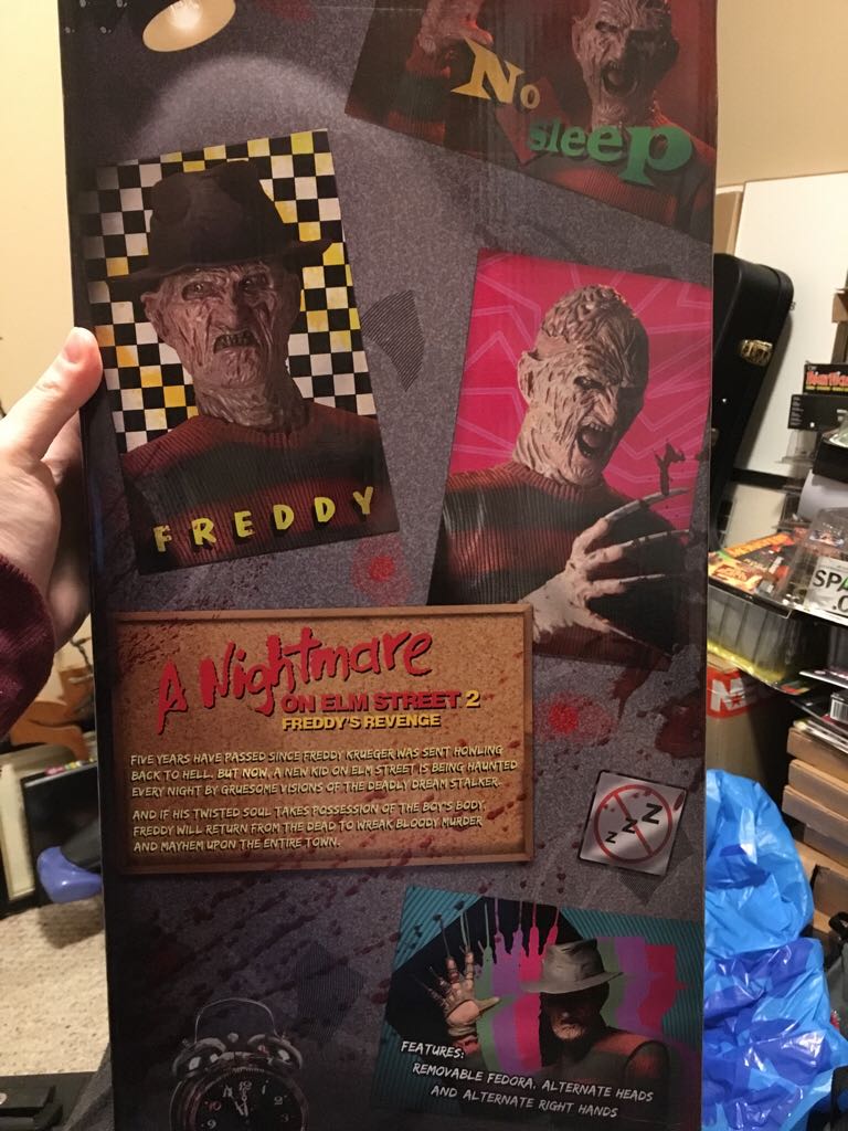 Freddy-A Nightmare On Elm Street 2: Freddy’s Revenge - Neca Reel Toys (A Nightmare On Elm Street) action figure collectible [Barcode 634482398975] - Main Image 2