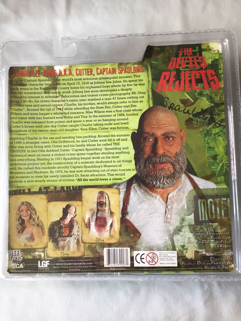 Spaulding - Neca/Reel Toys (The Devil’s Rejects) action figure collectible [Barcode 634482399071] - Main Image 2