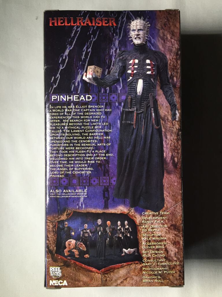 Hellraiser Pinhead (SDCC Exclusive) - Neca (Hellraiser) action figure collectible [Barcode 634482400302] - Main Image 2