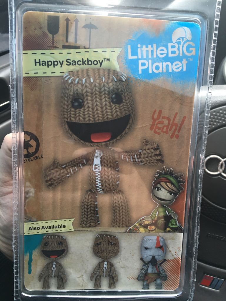 Happy Sackboy - Neca (LittleBigPlanet) action figure collectible [Barcode 634482413524] - Main Image 2