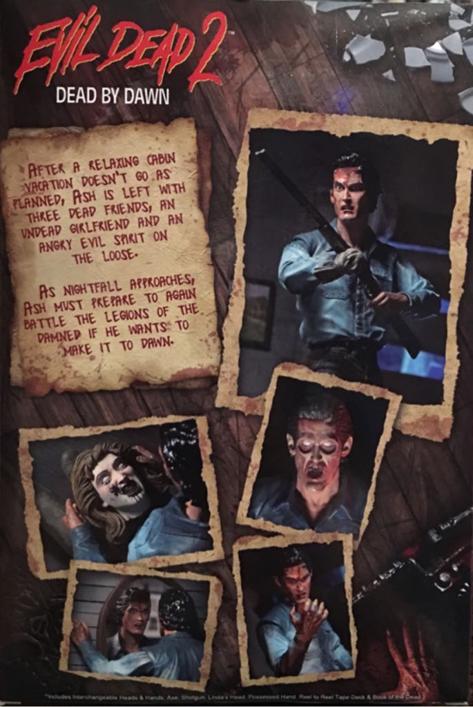 Evil Dead 2: Ash Williams - Neca/Reel Toys (Evil Dead 2: Dead By Dawn) action figure collectible [Barcode 634482419571] - Main Image 2