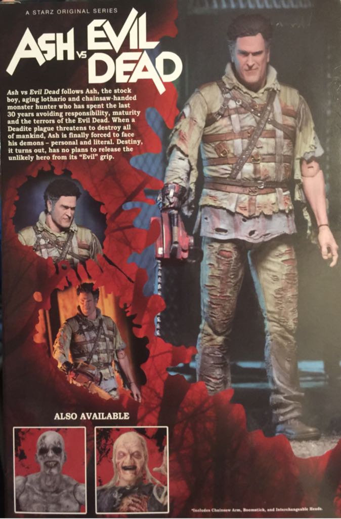 Ash Williams (Asylum) - Neca (Ash vs Evil Dead) action figure collectible [Barcode 634482419632] - Main Image 2