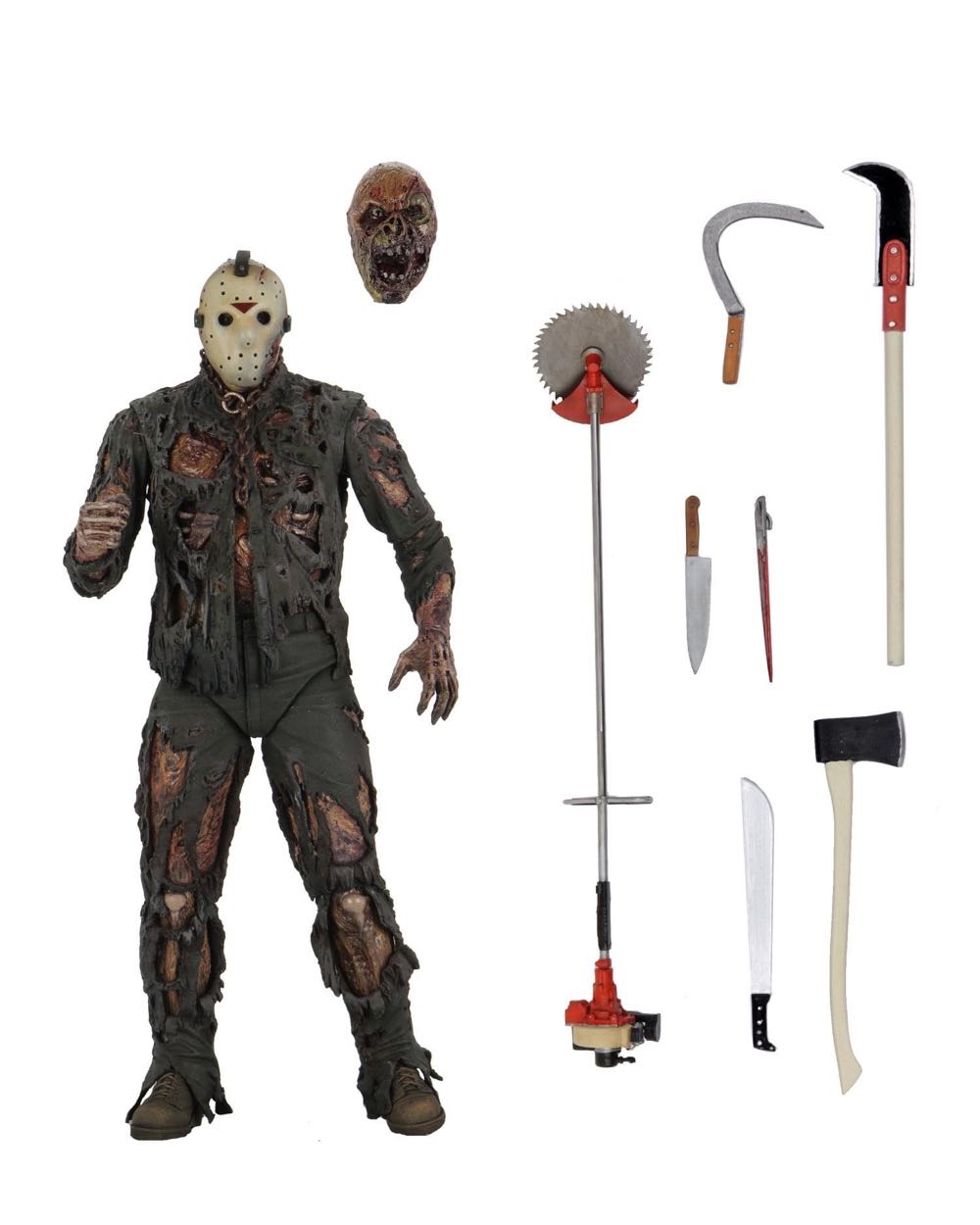 Friday The 13th Part VIII The New Blood- Jason - Neca Reel Toys (Friday The 13th Part VII: The New Blood) action figure collectible [Barcode 634482420034] - Main Image 4