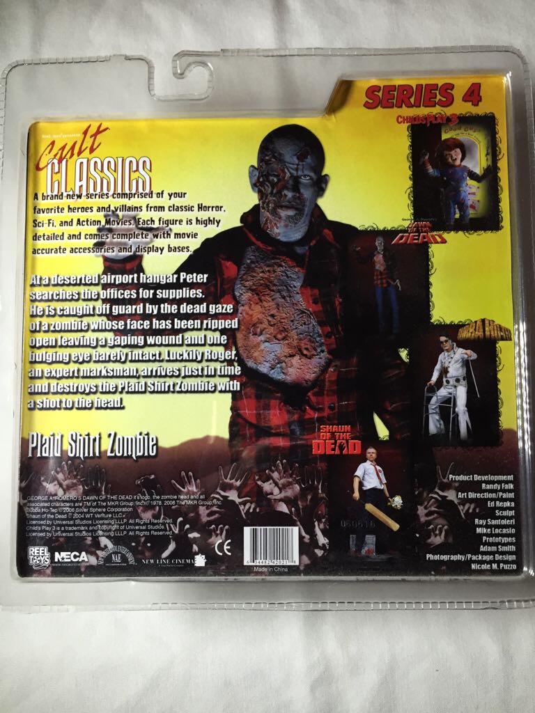 Plaid Shirt Zombie - Neca (Dawn Of The Dead (1978)) action figure collectible [Barcode 634482420218] - Main Image 2